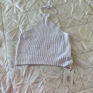 Knitten crop top Woman’s Hallie Top C+D+M